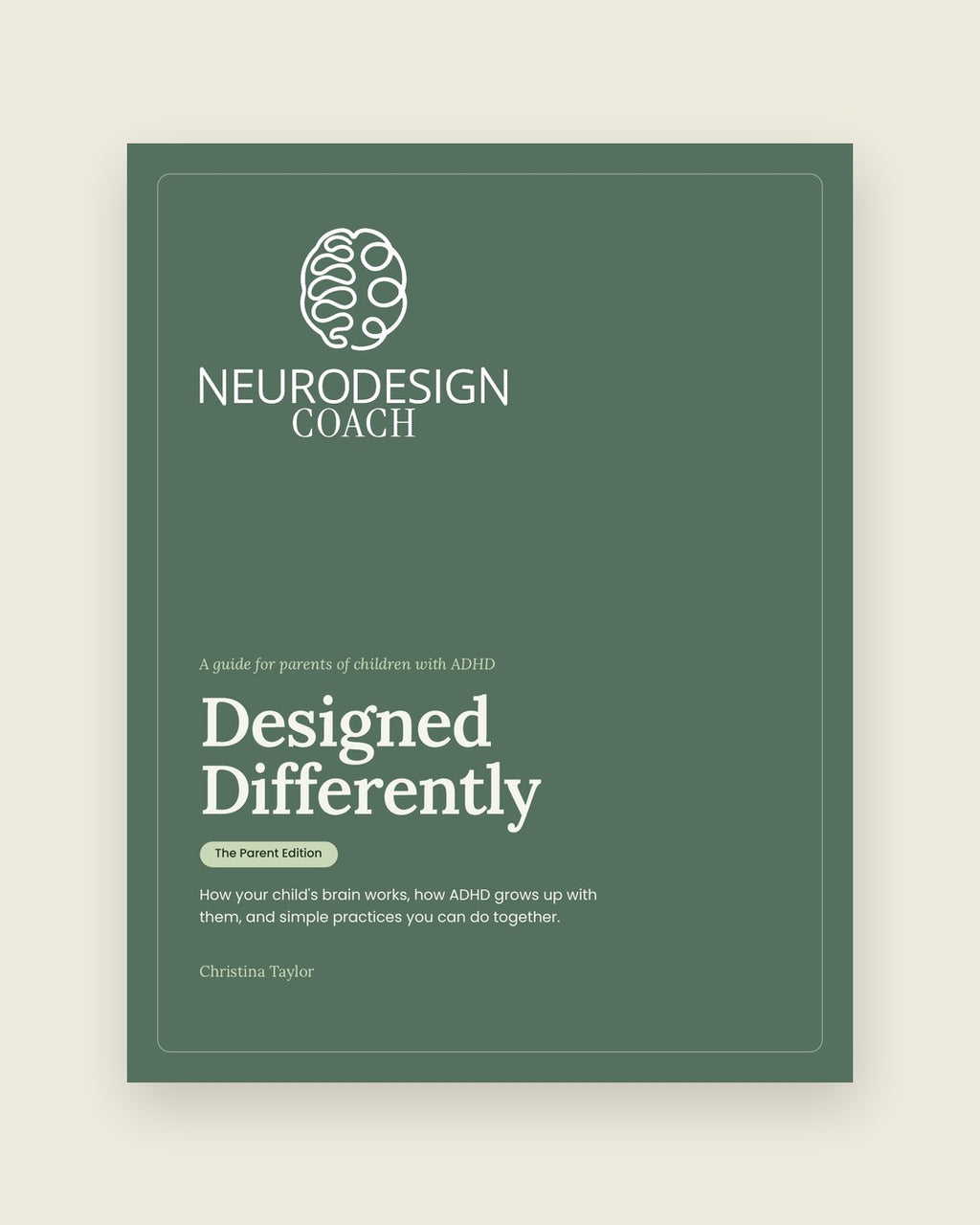 Designed Differently: The Parent Edition, cover