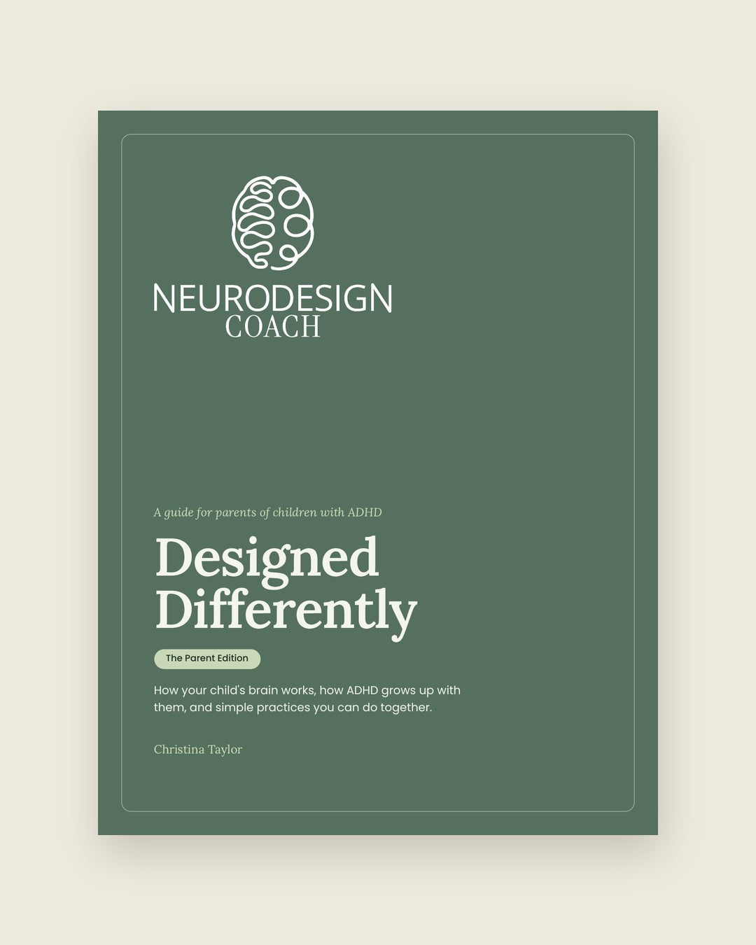 Designed Differently: The Parent Edition, cover