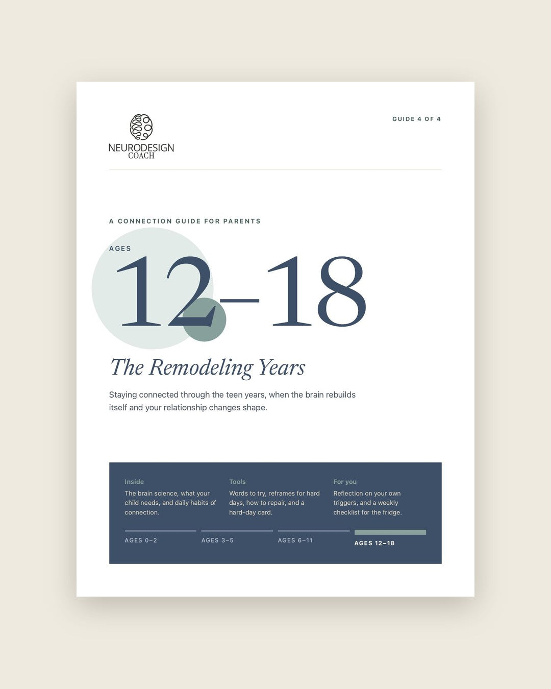 Parent-Child Connection Guide: Ages 12–18, The Remodeling Years cover
