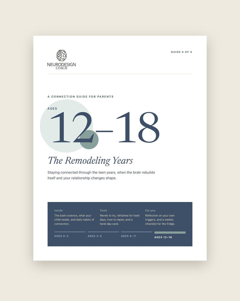 Parent-Child Connection Guide: Ages 12–18, The Remodeling Years cover