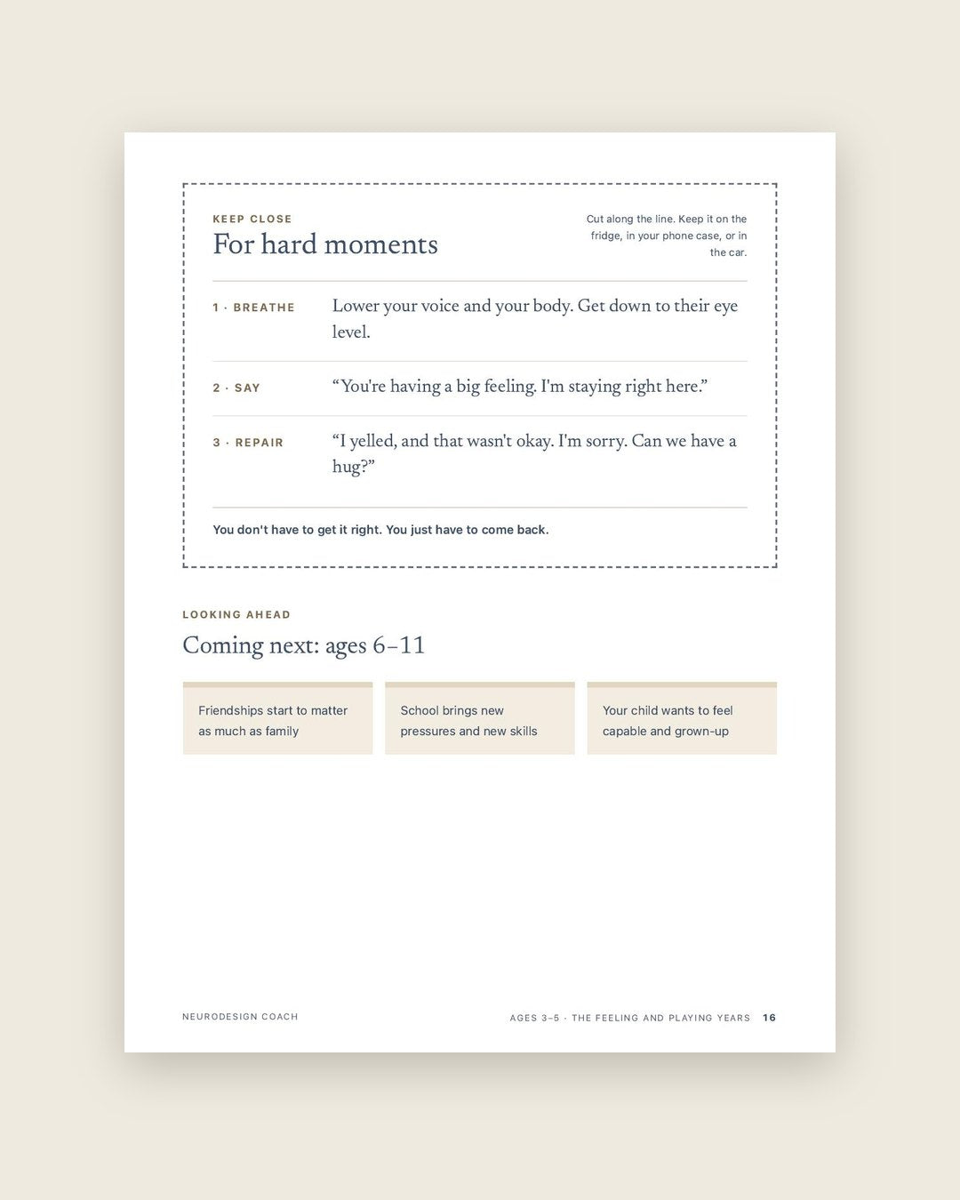 Look inside: A hard-day card for the fridge